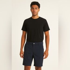 Panama Jack Navy Men's Flat Front Shorts